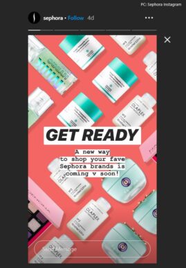 Sephora launches Instagram checkout