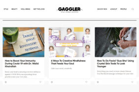 The Gaggler is a shoppable encyclopaedia