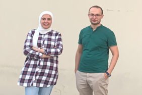 Grocart Co-founders Hussein Hosni and Nesma Zaghow