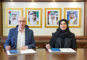 Jean-Luc Graziato, Chief Commercial Officer of Majid Al Futtaim – Retail and Alia Al Harmoodi, Acting CEO of the Environment, Health and Safety Agency